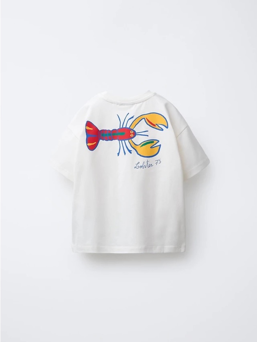 Zara Lobster Tee 6 Years NWT